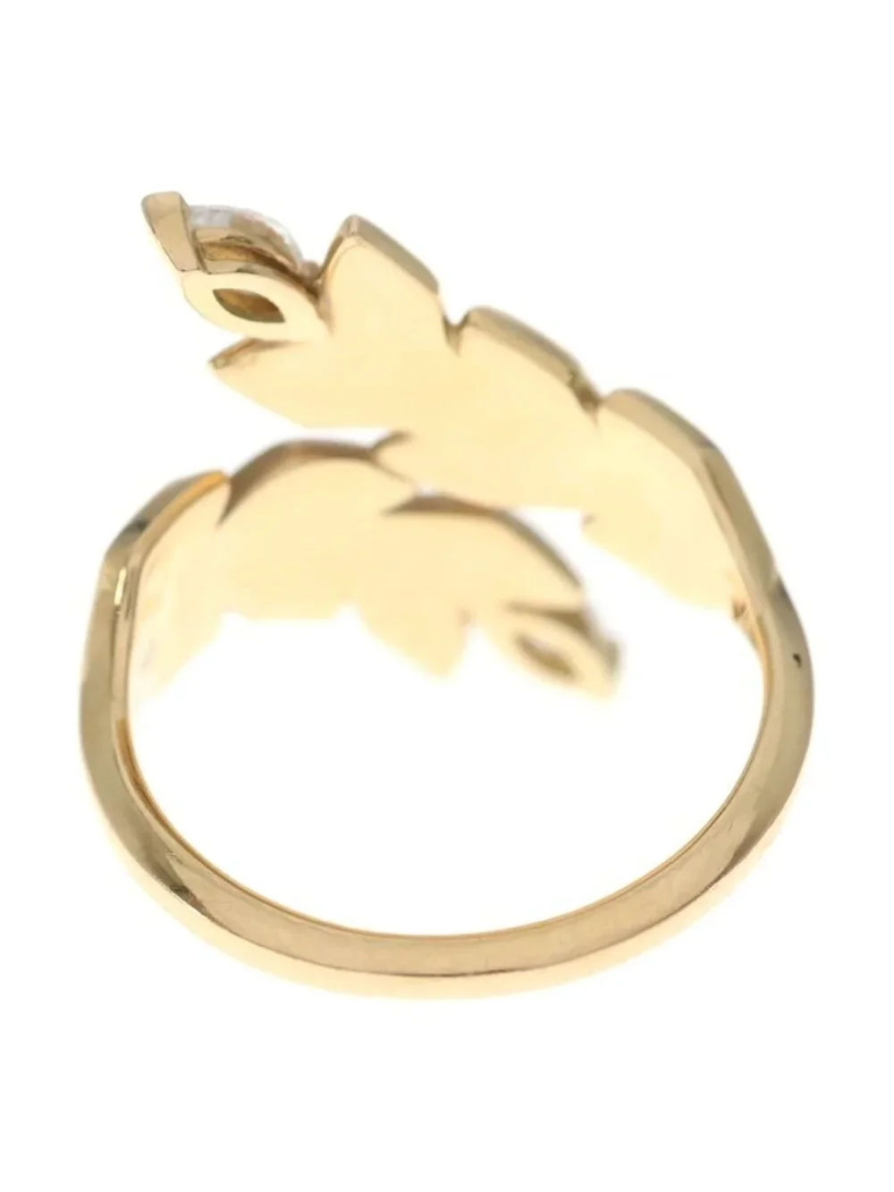 Tiffany & Co Victoria Vine Bypass Diamond Ring 18k Pink Gold
